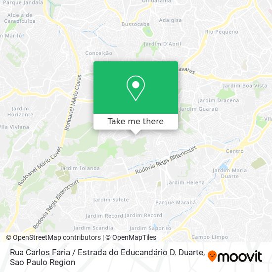 Rua Carlos Faria / Estrada do Educandário D. Duarte map