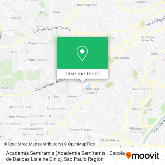 Academia Semíramis (Academia Semíramis - Escola de Danças Lisleine Diniz) map