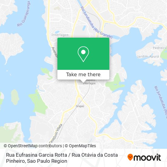 Rua Eufrasina Garcia Rotta / Rua Otávia da Costa Pinheiro map