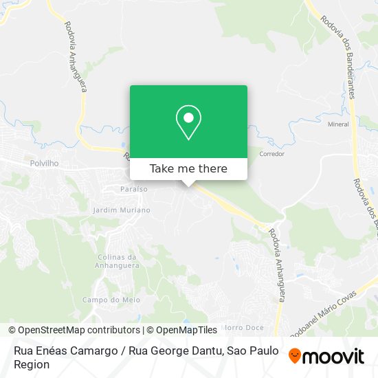Rua Enéas Camargo / Rua George Dantu map