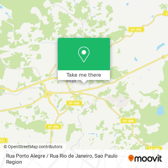 Mapa Rua Porto Alegre / Rua Rio de Janeiro