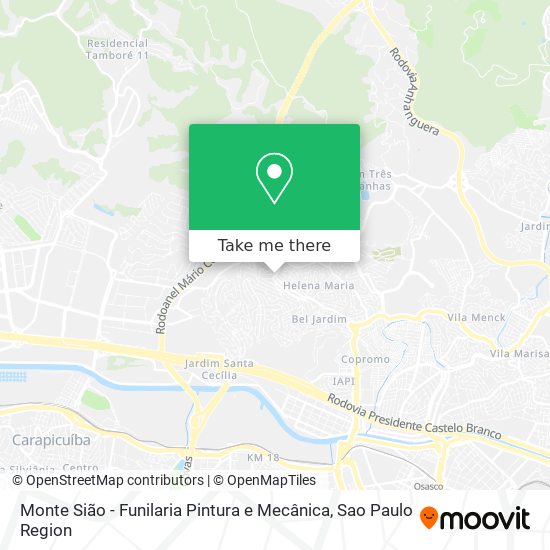 Monte Sião - Funilaria Pintura e Mecânica map