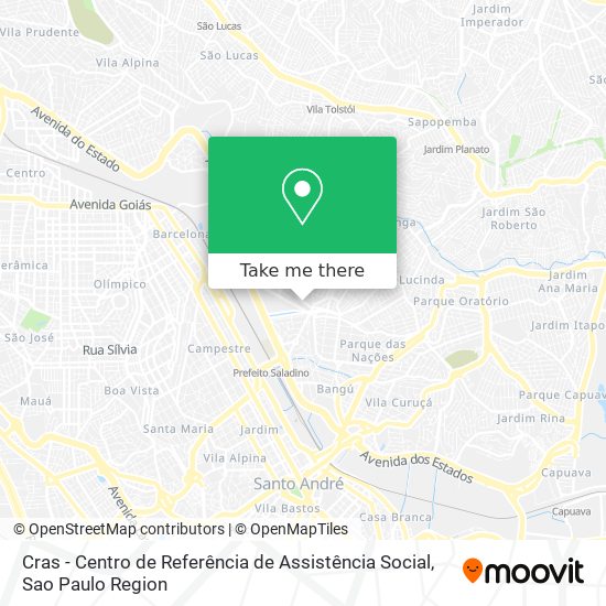 Cras - Centro de Referência de Assistência Social map