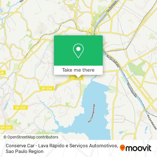 Conserve Car - Lava Rápido e Serviços Automotivos map