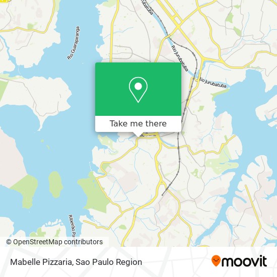 Mabelle Pizzaria map