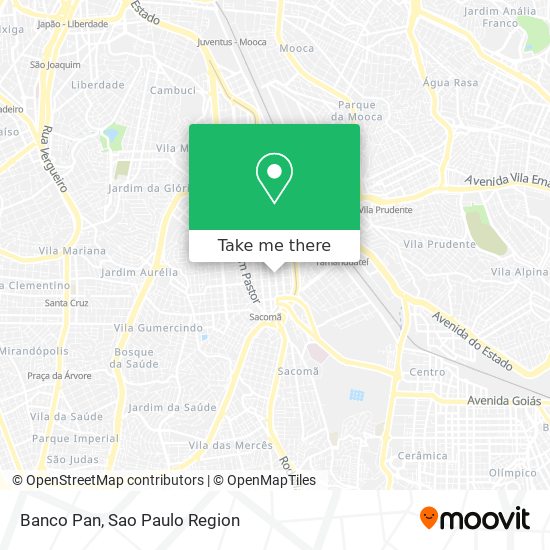 Banco Pan map