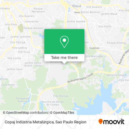 Copaj Indústria Metalúrgica map