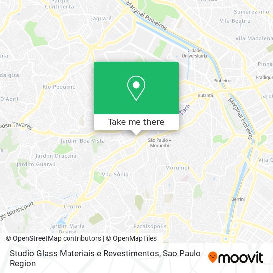 Studio Glass Materiais e Revestimentos map