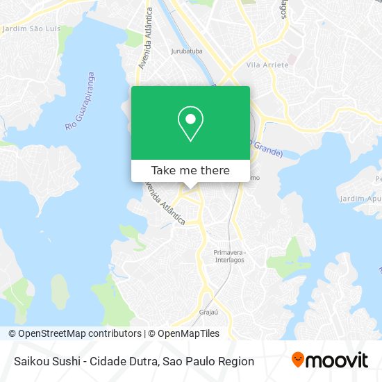 Saikou Sushi - Cidade Dutra map