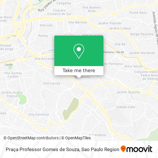 Praça Professor Gomes de Souza map
