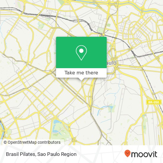 Mapa Brasil Pilates