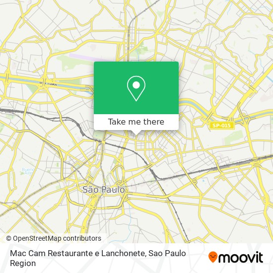 Mac Cam Restaurante e Lanchonete map