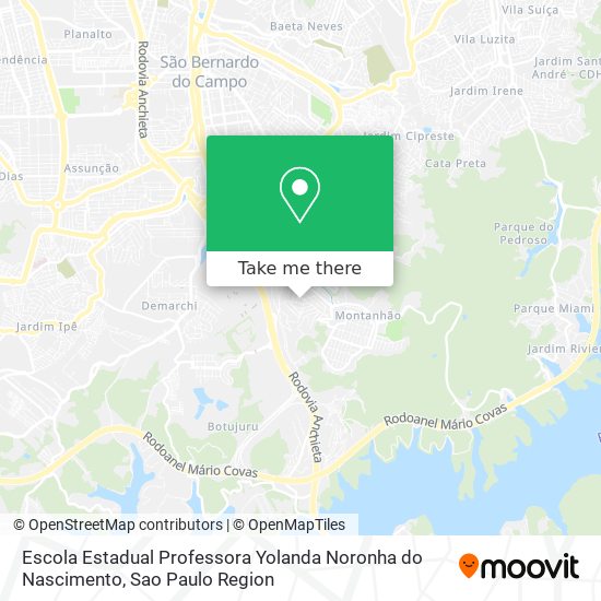 Escola Estadual Professora Yolanda Noronha do Nascimento map