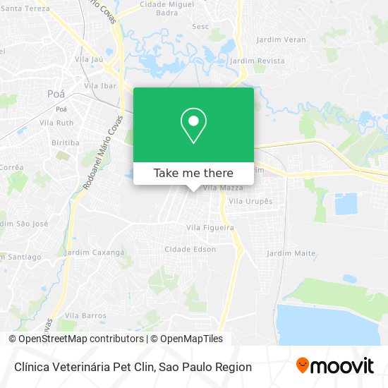 Clínica Veterinária Pet Clin map