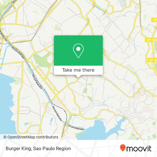 Burger King map