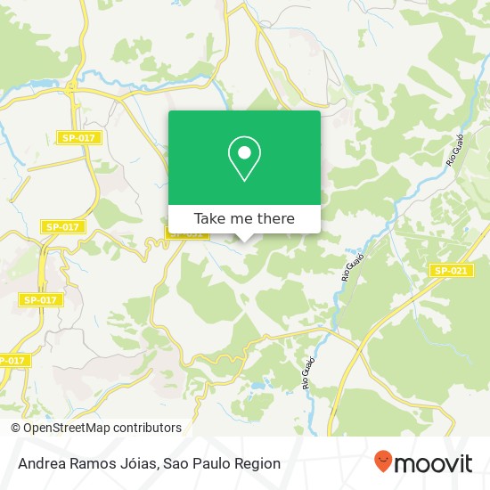 Andrea Ramos Jóias map