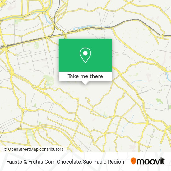 Fausto & Frutas Com Chocolate map