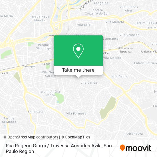 Rua Rogério Giorgi / Travessa Aristides Ávila map