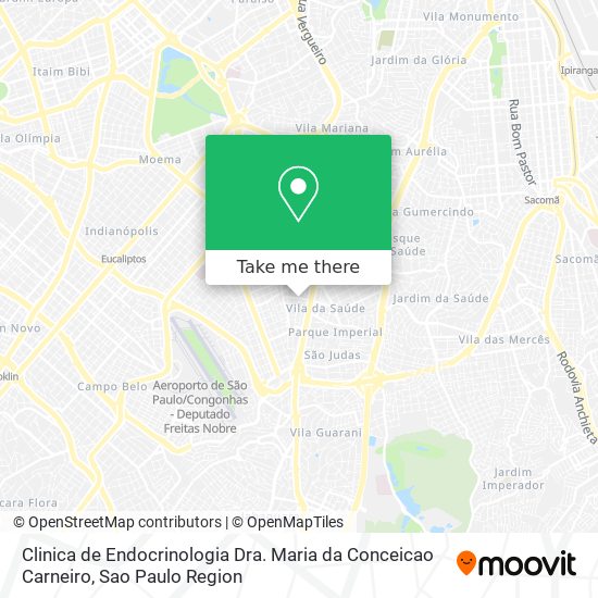 Mapa Clinica de Endocrinologia Dra. Maria da Conceicao Carneiro