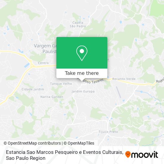 Estancia Sao Marcos Pesqueiro e Eventos Culturais map
