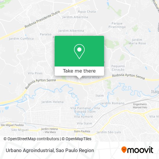 Urbano Agroindustrial map