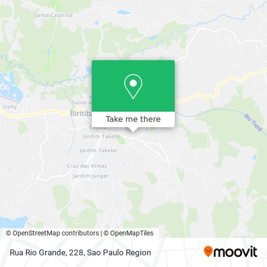 Mapa Rua Rio Grande, 228