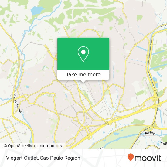 Mapa Viegart Outlet