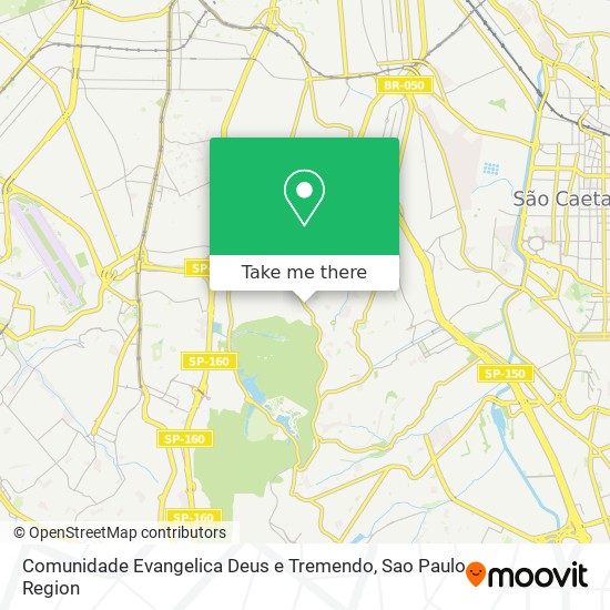 Comunidade Evangelica Deus e Tremendo map