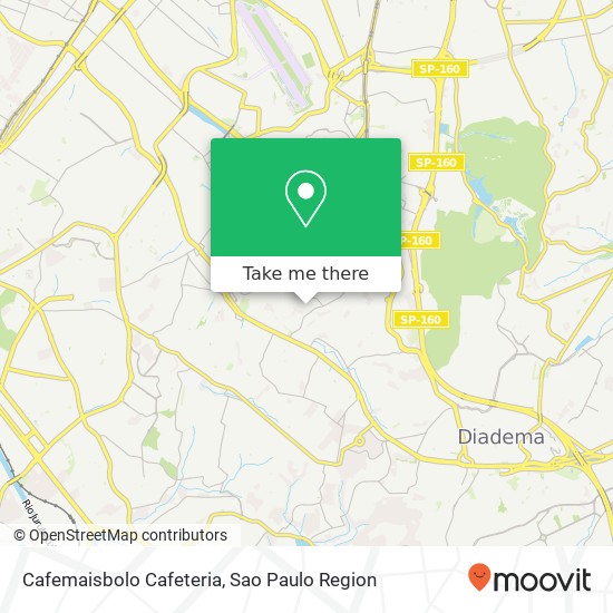 Cafemaisbolo Cafeteria map