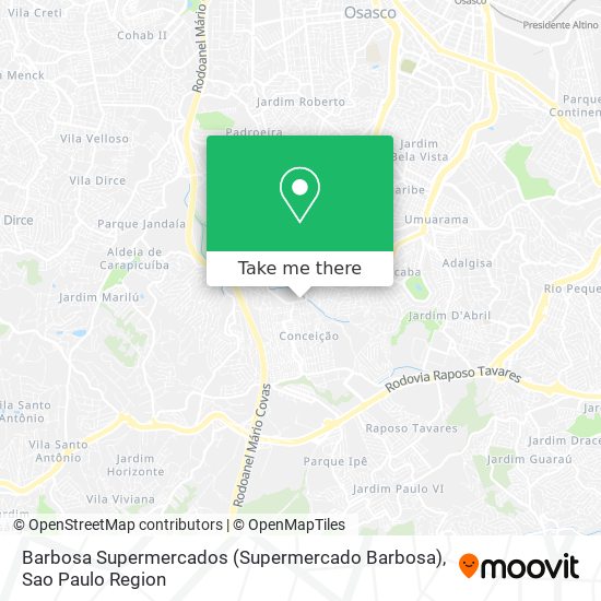 Barbosa Supermercados (Supermercado Barbosa) map