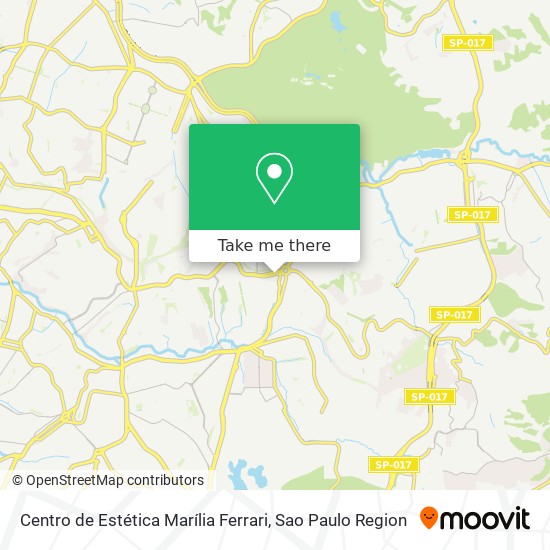 Centro de Estética Marília Ferrari map