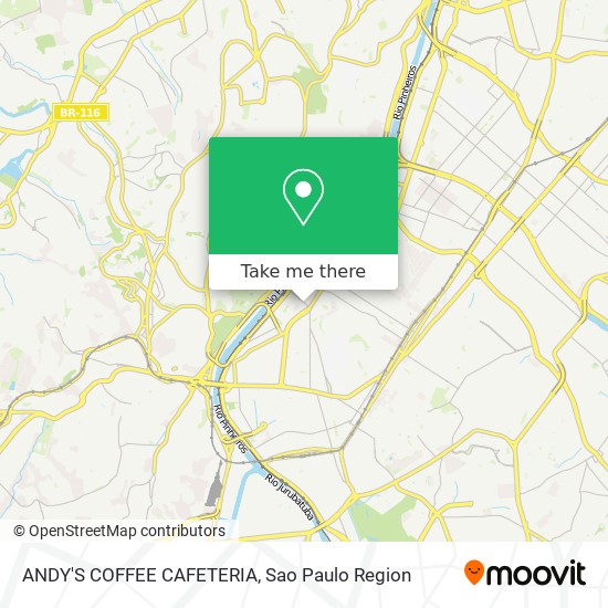ANDY'S COFFEE CAFETERIA map
