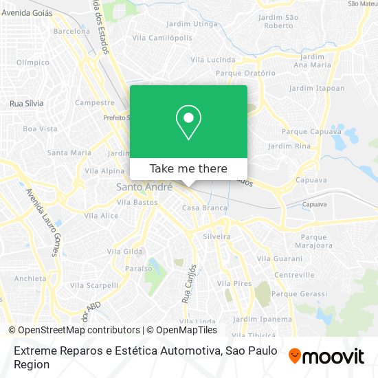 Extreme Reparos e Estética Automotiva map