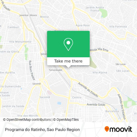 Programa do Ratinho map