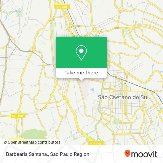 Barbearia Santana. map
