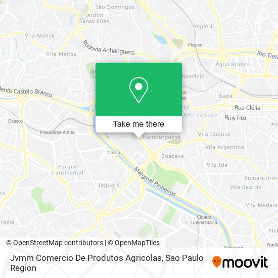 Mapa Jvmm Comercio De Produtos Agricolas