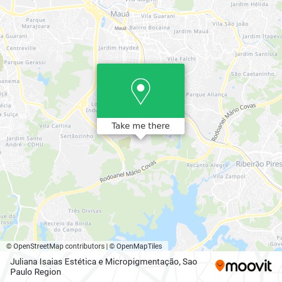 Juliana Isaias Estética e Micropigmentação map