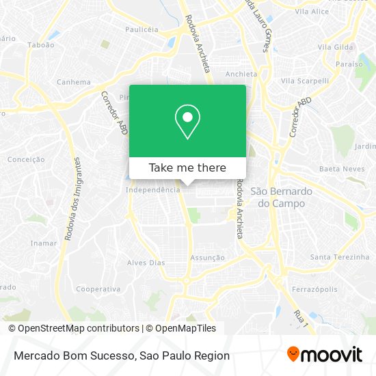 Mercado Bom Sucesso map