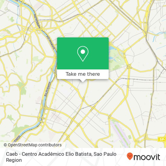Caeb - Centro Acadêmico Elio Batista map