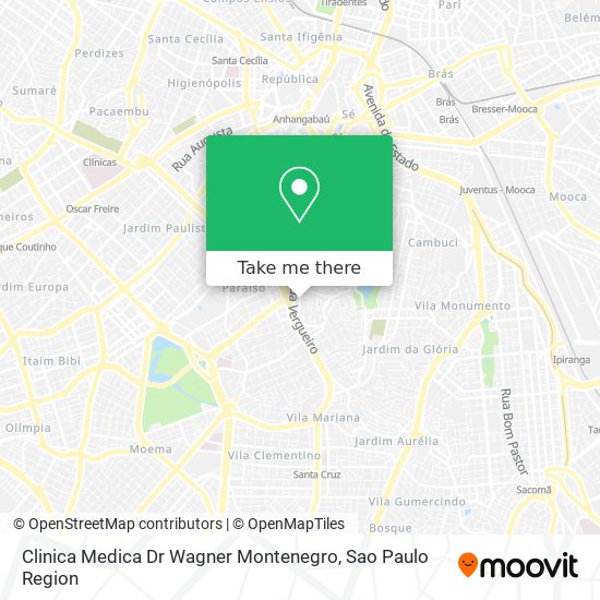Clinica Medica Dr Wagner Montenegro map