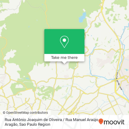 Mapa Rua Antônio Joaquim de Oliveira / Rua Manuel Araújo Aragão