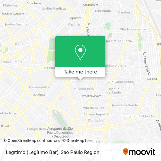 Legítimo (Legítimo Bar) map