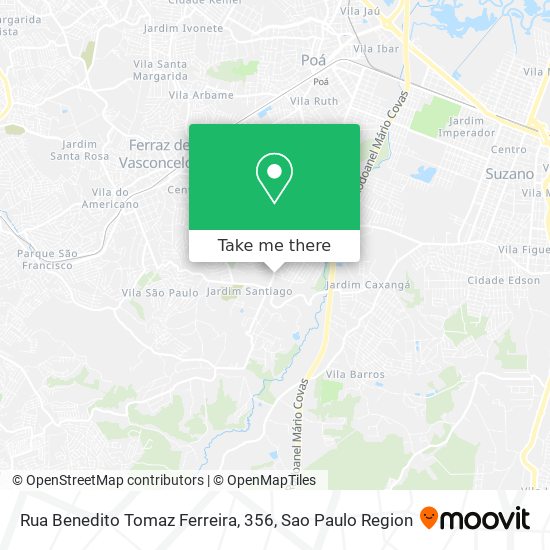 Rua Benedito Tomaz Ferreira, 356 map