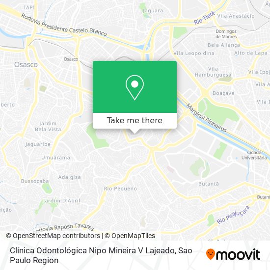 Clínica Odontológica Nipo Mineira V Lajeado map