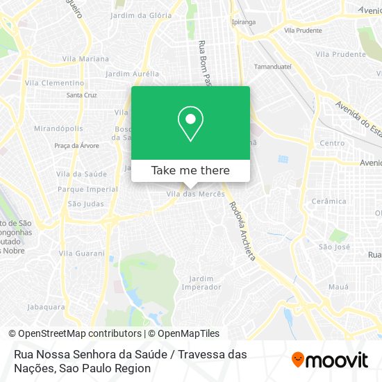 Rua Nossa Senhora da Saúde / Travessa das Nações map