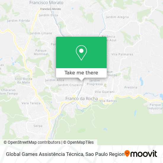 Global Games Assistência Técnica map