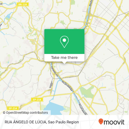 RUA ÂNGELO DE LÚCIA map