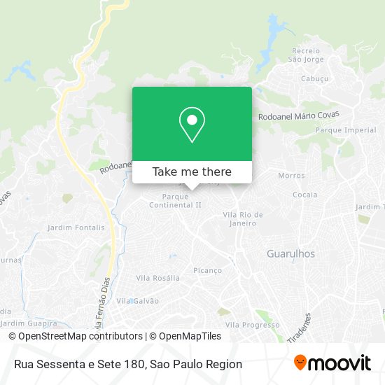 Rua Sessenta e Sete 180 map