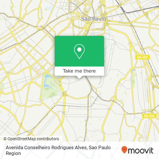 Avenida Conselheiro Rodrigues Alves map