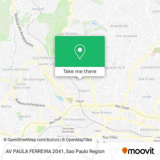 AV  PAULA FERREIRA  2041 map